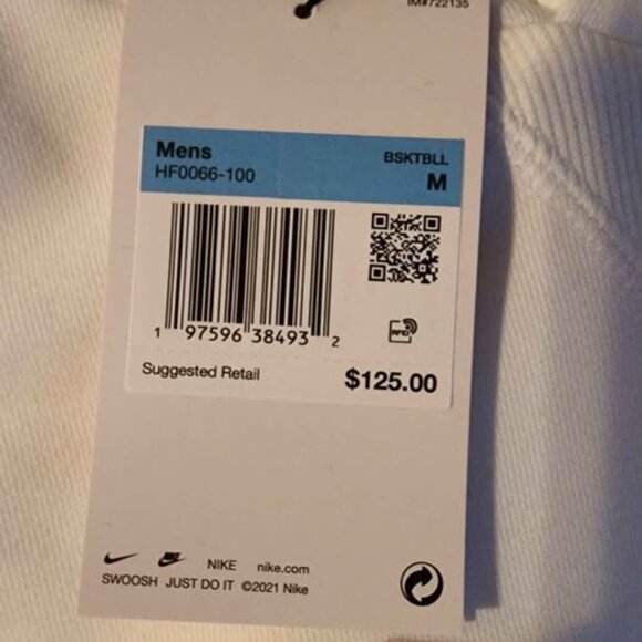 NWT Nike Kobe Mamba Halo Hoodie Sweatshirt White - Picture 5 of 8